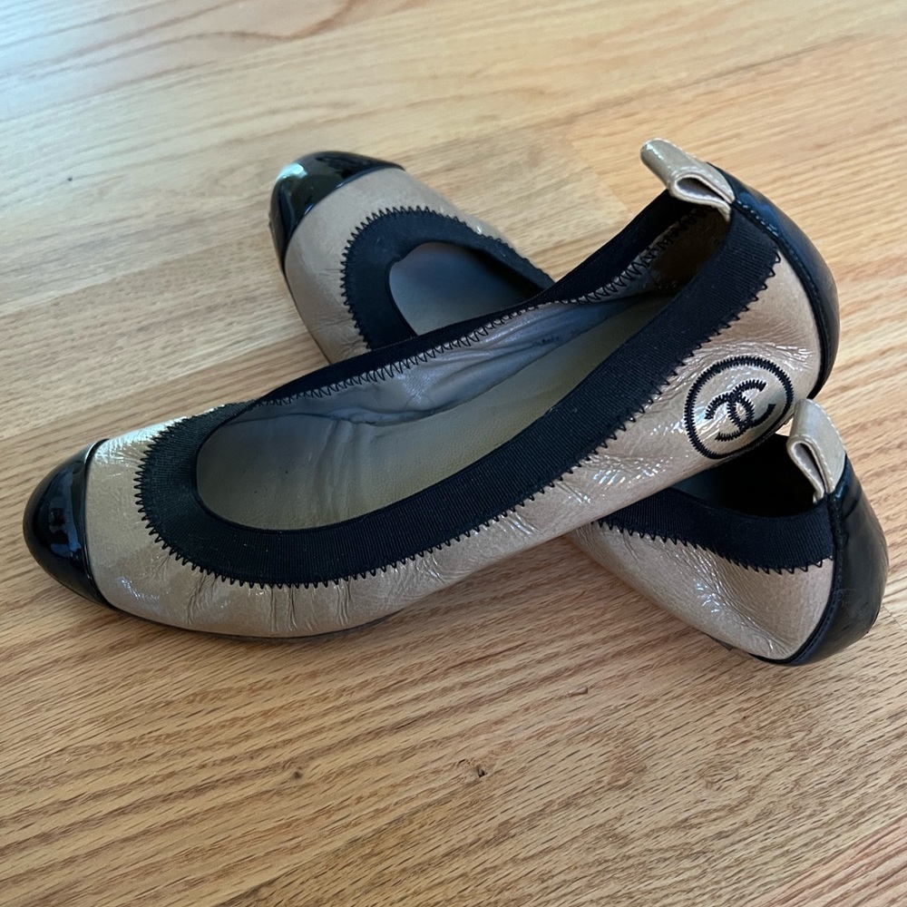 Chanel ballet flats